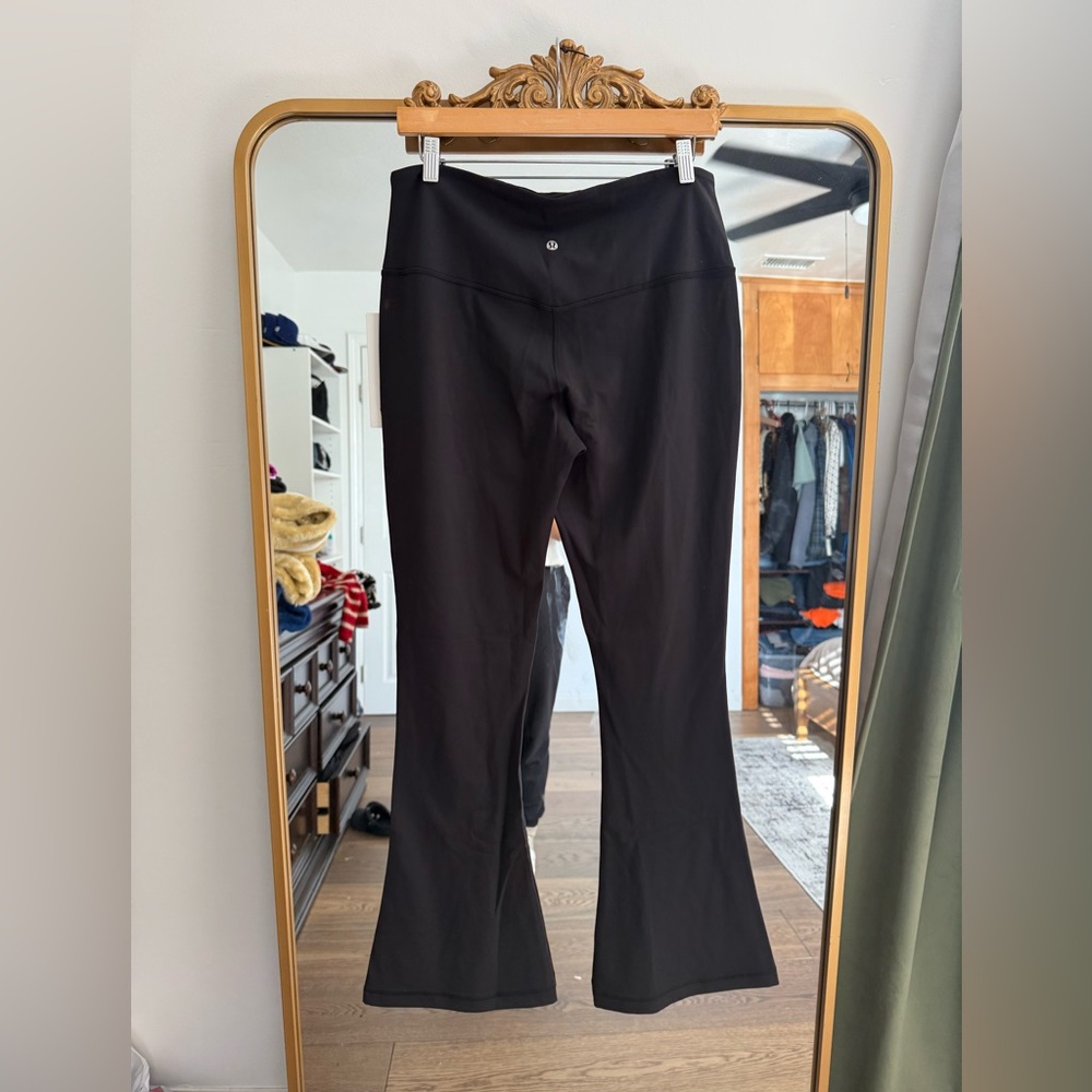 lululemon athletica Black Align Mini-Flare Pants
